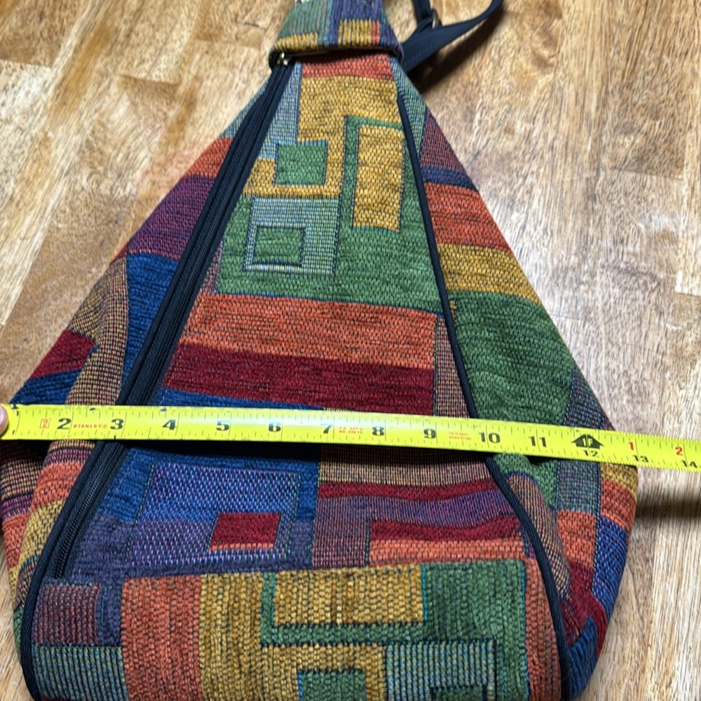 Danny K Multicolor Geometric Backpack - image 8